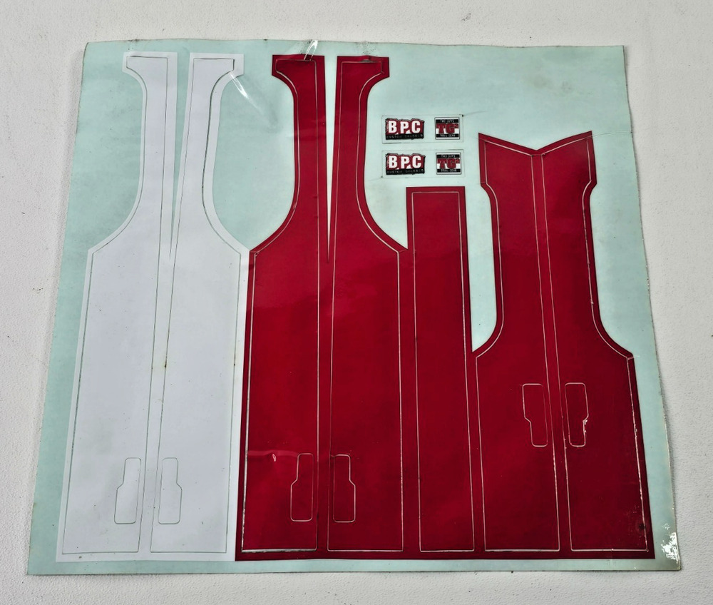 Vintage Redcat Red Cat Everest Gen 7 Sport RC Truck Decal Set #2